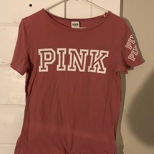 PINK tshirt M color pink Gently used